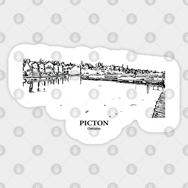 Picton - Ontario Sticker by Lakeric